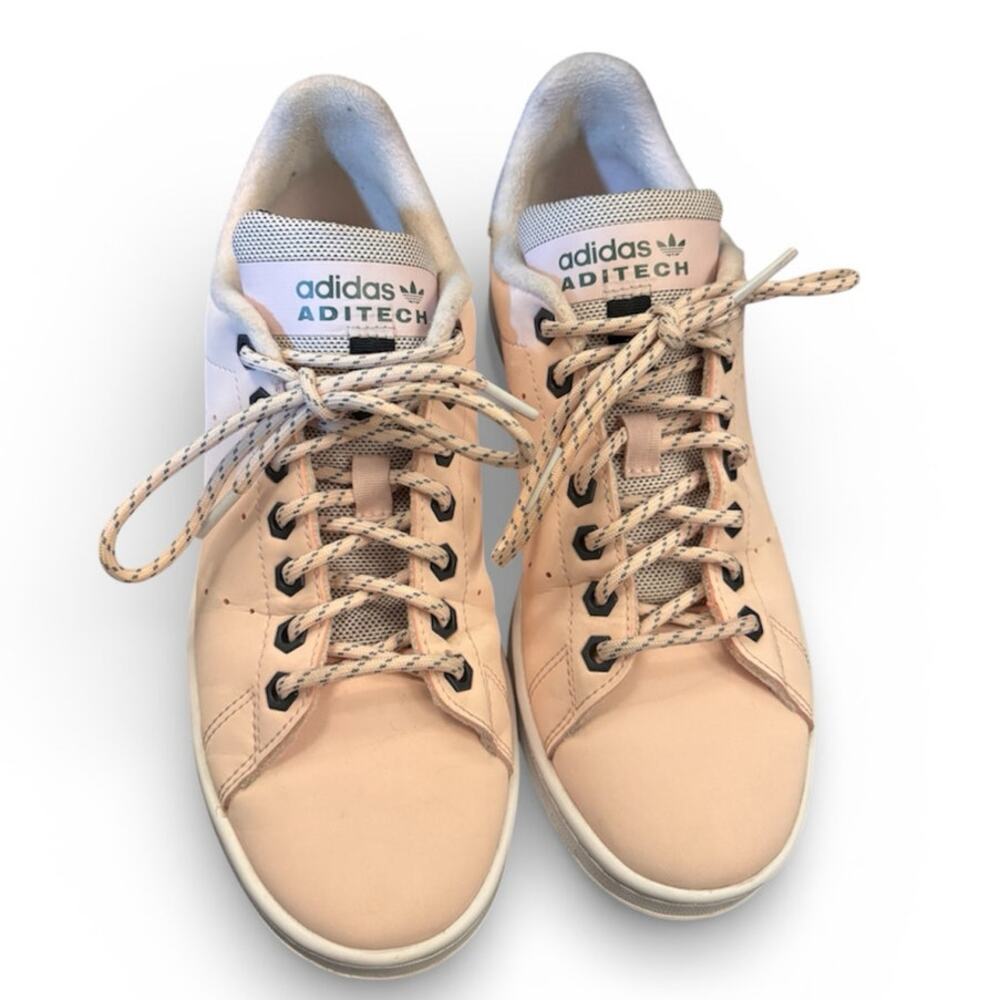 Women’s  Adidas Sneakers – Pink/Rosa – Barbiecore Classic Court Style – Size 7.5